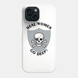 RealWomenGoDeep Phone Case