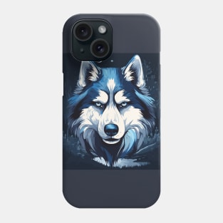 Siberian husky Phone Case