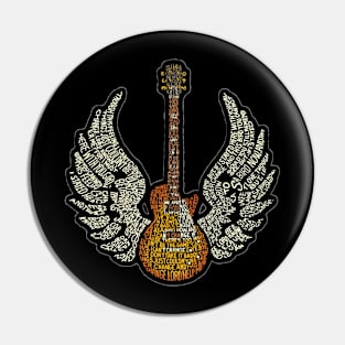 Guitar fly Pin