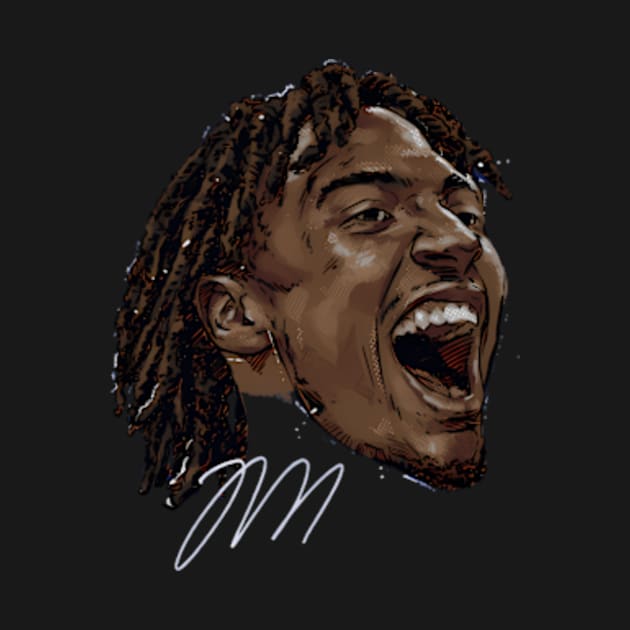 Tyrese Maxey Philadelphia Scream by caravalo