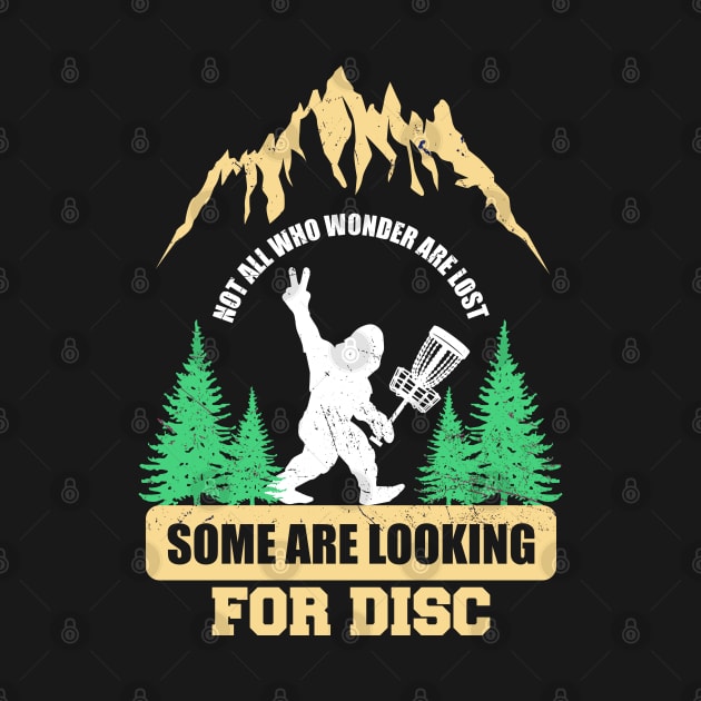 Disc Golf bigfoot by Cosmic Art