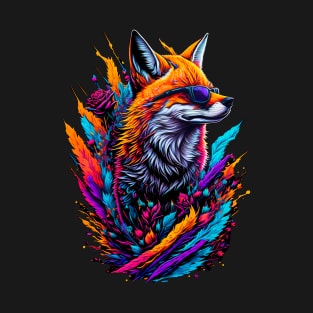 Splash Fox T-Shirt
