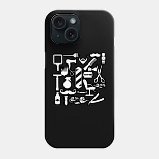 Barber Doodles Phone Case