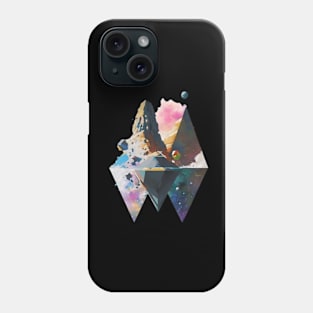 Abstract mountain Phone Case