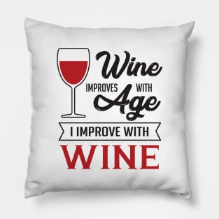 Wine Hot Ticket Pillow