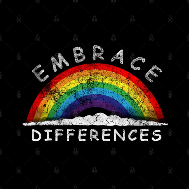 Embrace Differences Rainbow by chiinta