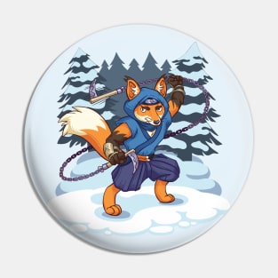 Kumquat, AmBushy-Tailed Caninja Pin