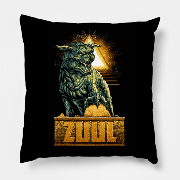 Zuul Gatekeeper Pillow by nopeburger