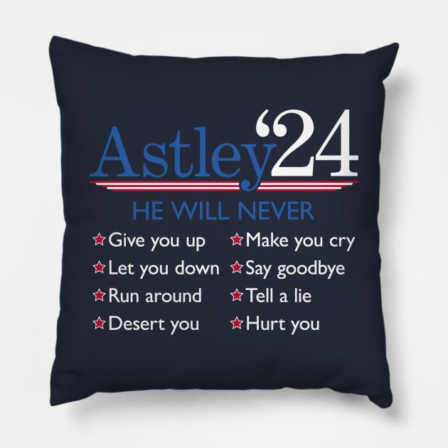 Astley 2024 Pillow by DCLawrenceUK