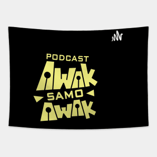 podcast awak samo awak gold Tapestry