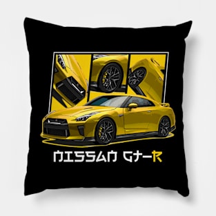 Nissan GTR R35, GT-R, JDM Car Pillow