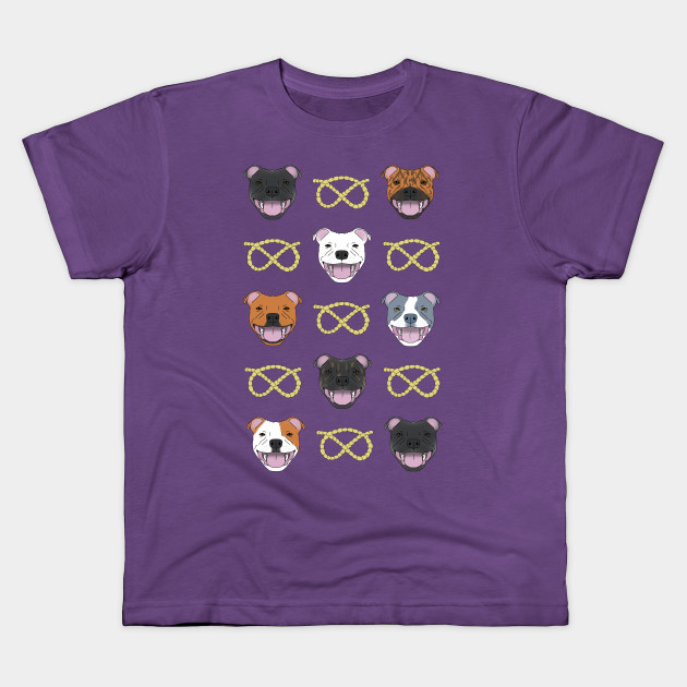 Stafford Mania Staffordshire Bull Terrier Kids T Shirt Teepublic