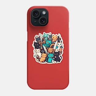 Chaos Kitties Phone Case