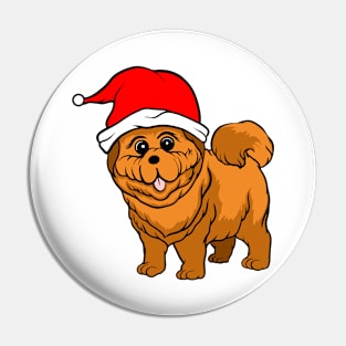 Christmas Dog Pin