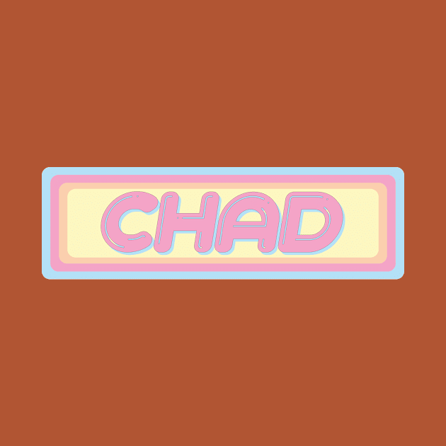 CHAD - Retro Design by NaturalSkeptic