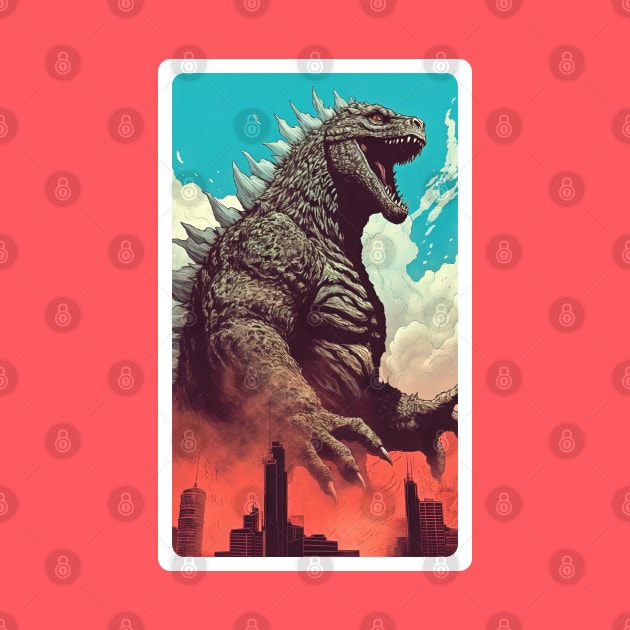 Godzilla, King Of The Monsters by Geektastic Designs