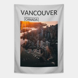 Vancouver British Columbia Canada Skyline Cityscape Gift for Canadian Canada Day Present Souvenir T-shirt Hoodie Apparel Mug Notebook Tote Pillow Sticker Magnet Tapestry