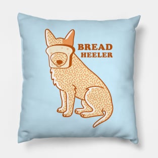 Bread Red Heeler Pillow