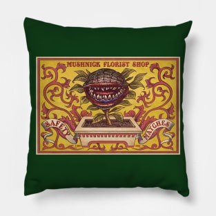 Mushnick Brand Matches Pillow