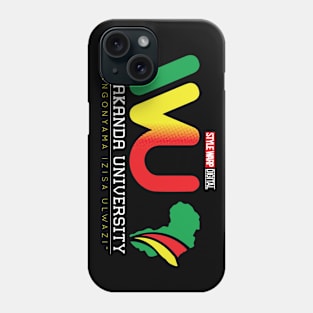 Wakanda University Campus Phone Case