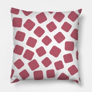 Red Gummies Pattern (Sweets) Pillow