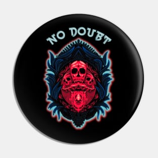 demon skull and buffalo ~ No Doubt Pin