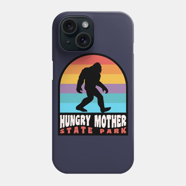Hungry Mother State Park Campground Bigfoot Sasquatch Phone Case by PodDesignShop