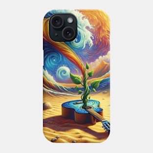 Desert Guitar Vine Phone Case