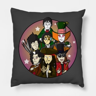 Johnny Depp Collage Pillow