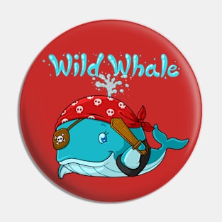 Wild Whale Pin