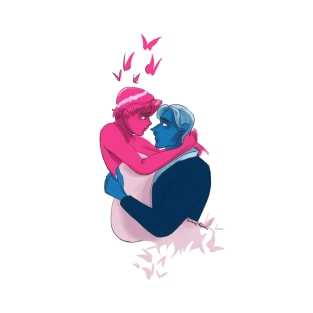 Hades and Persephone (Lore Olympus) T-Shirt