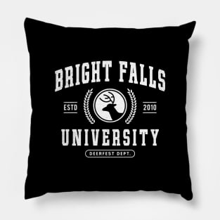 Bright Falls University Emblem Pillow