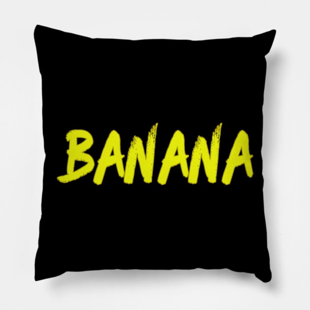 Banana Pillow by EddyTude