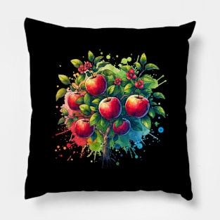 Apples Color Beautiful Vintage Retro Since Pillow