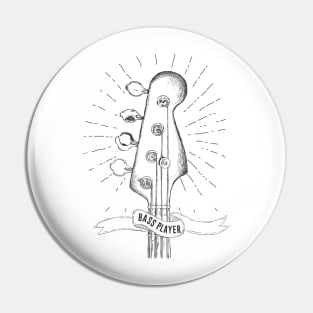 Bass Player Pin