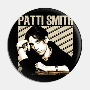 Patti Smith's Lyrics Poetry in Motion Pin