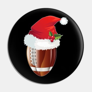 funny Christmas rugby sport lover shirt gift Pin
