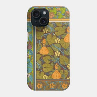 Art Nouveau Botanical Patterns Phone Case