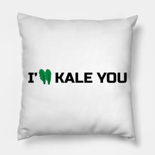Kale t-shirt - british cabbage - funny veggie - i'll kale you Pillow