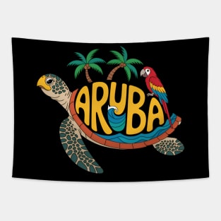 Aruba Souvenir Tapestry