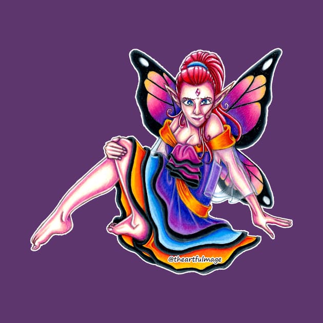 Lucielle Sunset Fairy by Artful Magic Shop