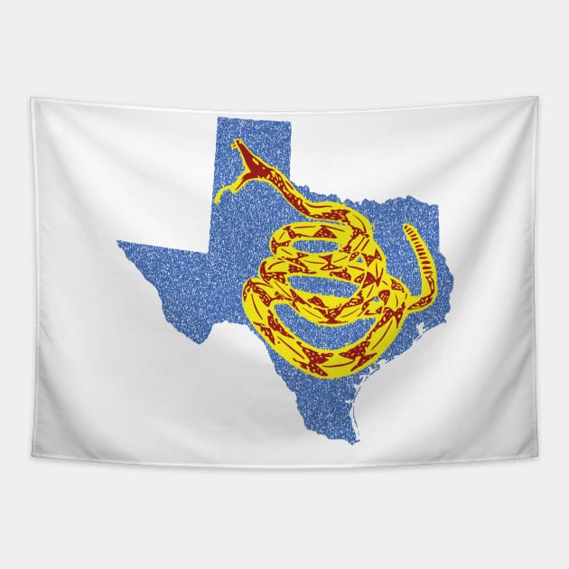 Texas Gadsden Snake Tapestry by PelagiosCorner