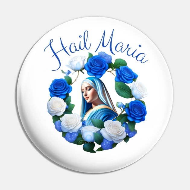 Marian blue bed of Roses Pin by Praiseworthy Essentials