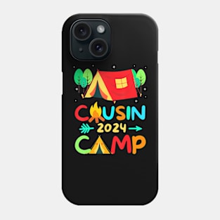 Cousin Camp 2024 Family Vacation Summer Camping Crew Match Phone Case