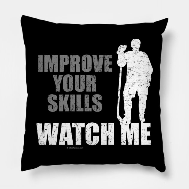 Watch Me Pillow by eBrushDesign