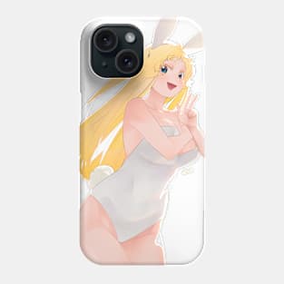 White Bunny Girl Phone Case