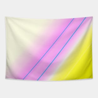 yellow pink white abstract texture Tapestry