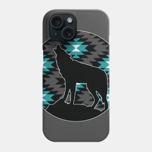 Wolf Pattern 3 (alt) Phone Case