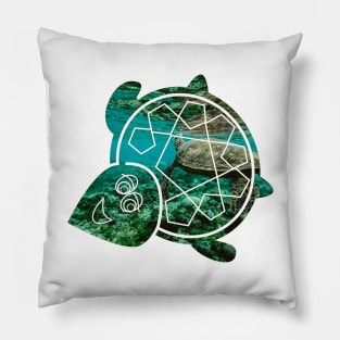 Save the turtle Pillow