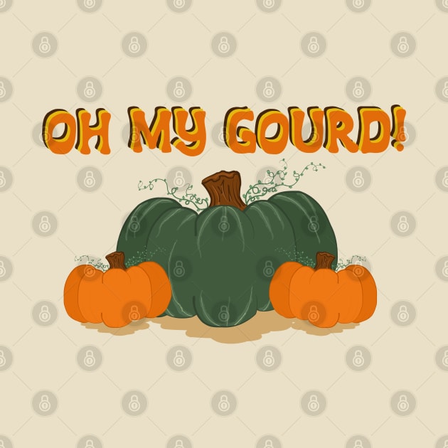 Oh My Gourd Funny Fall Saying by Punderstandable